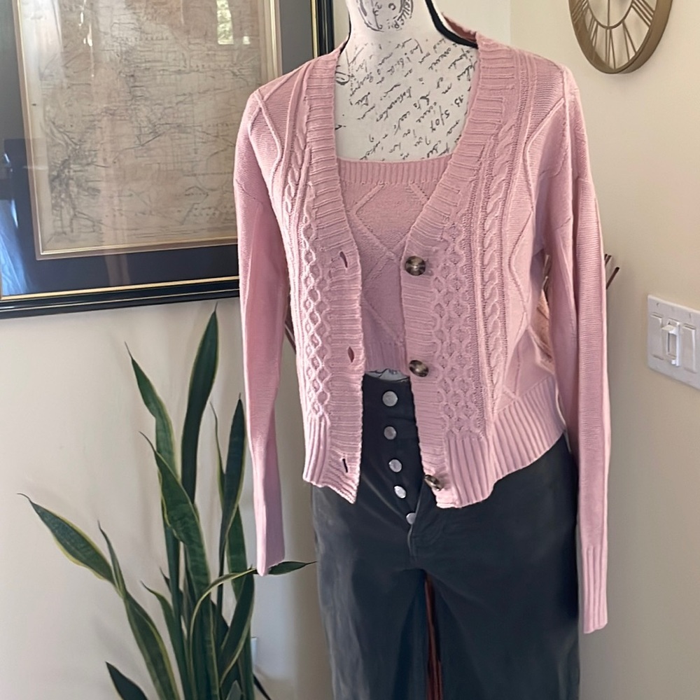 Full Circle Trends Knit Sweater Set